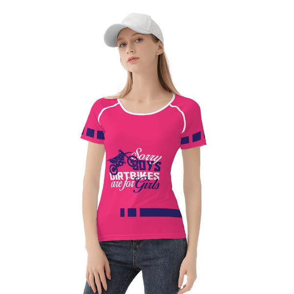 Dirtbikes Are For Girls Women’s Shirts