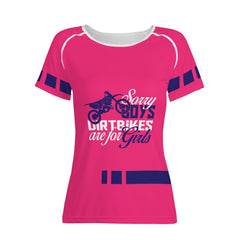 Dirtbikes Are For Girls Women’s Shirts