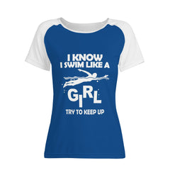 Swim Like A Girl Women’s Shirts