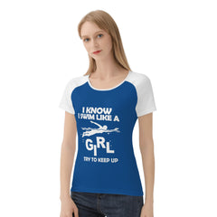 Swim Like A Girl Women’s Shirts