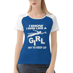 Swim Like A Girl Women’s Shirts