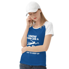 Swim Like A Girl Women’s Shirts