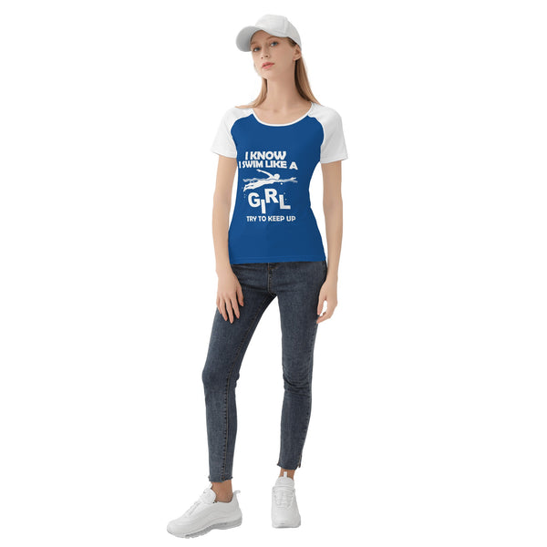 Swim Like A Girl Women’s Shirts