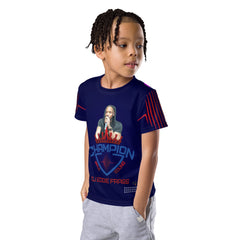 Hello Champion Kids crew neck t-shirt