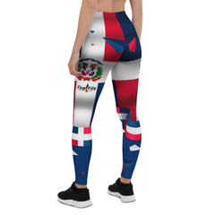 Dominican Republic Sports Leggings
