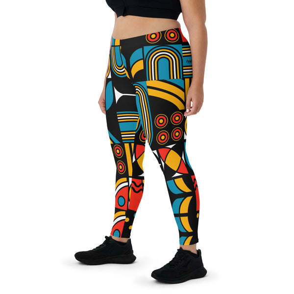 Multicolor Theme Leggings