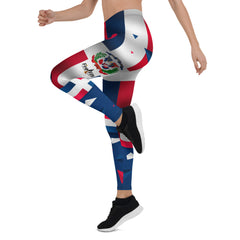 Dominican Republic Sports Leggings
