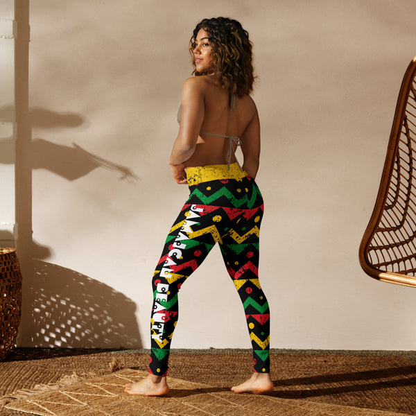 Jamaican Beauty Yoga Leggings