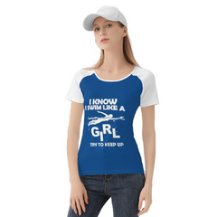 Swim Like A Girl Women’s Shirts