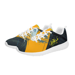 STINGA BIZNIZ MEN'S MESH ATHLETIC SNEAKERS