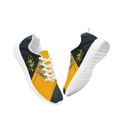 STINGA BIZNIZ MEN'S MESH ATHLETIC SNEAKERS