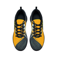 STINGA BIZNIZ MEN'S MESH ATHLETIC SNEAKERS