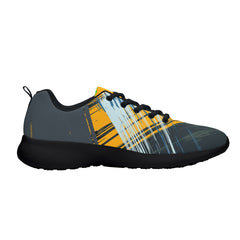 STINGA BIZNIZ MEN'S MESH ATHLETIC SNEAKERS