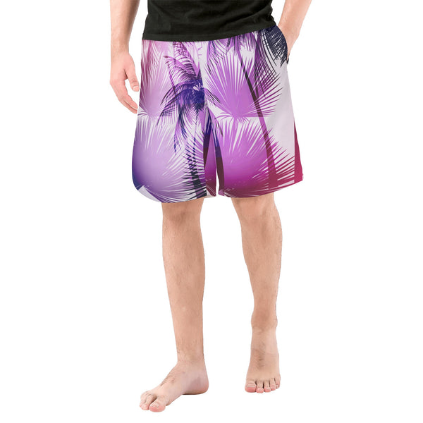Miami Beach Men's All Over Print Board Shorts