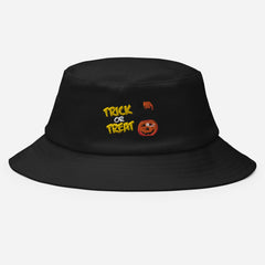 Trick Or Treat Old School Bucket Hat