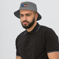 Puerto Rico Old School Bucket Hat