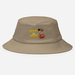 Trick Or Treat Old School Bucket Hat