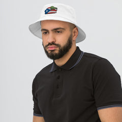 Puerto Rico Old School Bucket Hat