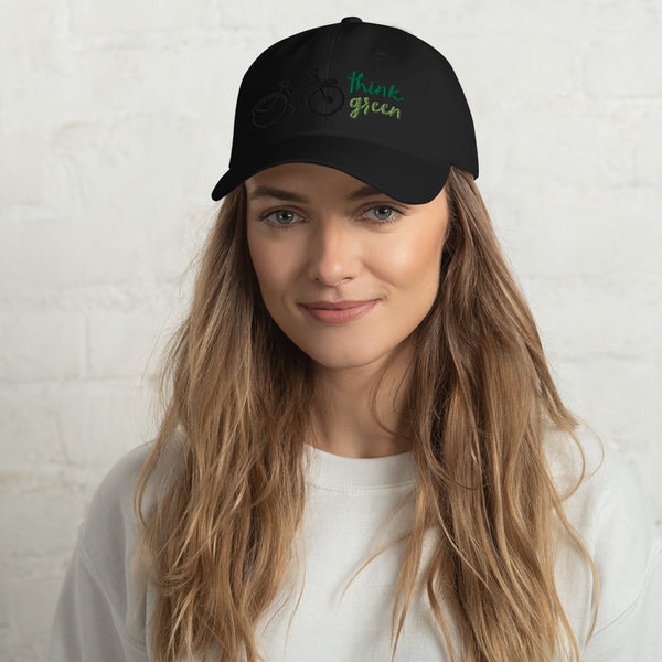 Think Green Dad hat