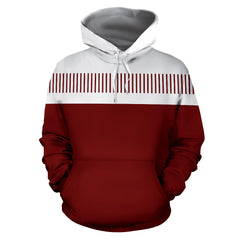 Red Strips Pullover hoodies