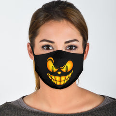 Scary Faces Face Mask