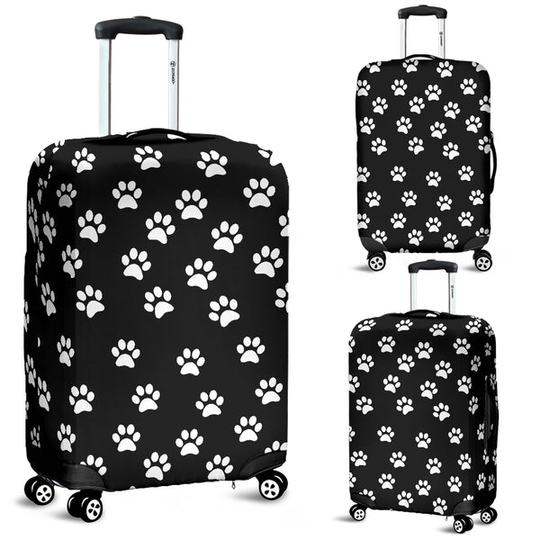 Paw prints Luggage