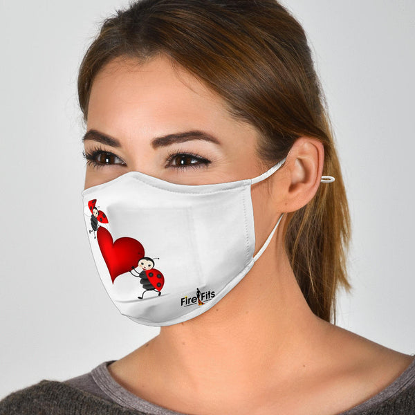 Happy Ladybugs Face Mask