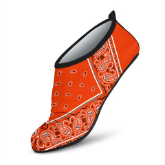 Orange Bandana Aqua Water Shoes