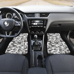 Grey Camouflage Floor Mats