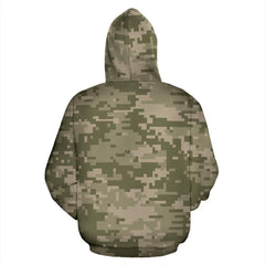 Green Camo Pullover Hoodies