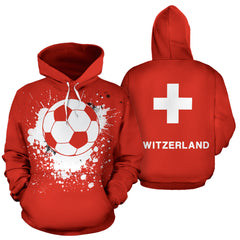 Switzerland Soccer Hoodie
