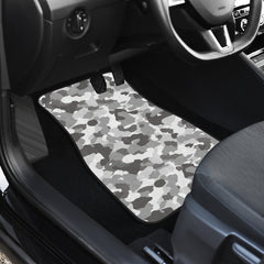 Grey Camouflage Floor Mats