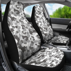 Grey Camouflage Seat Covers