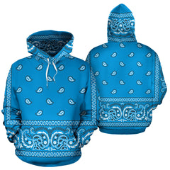 Carolina Bandana Men's Hoodies