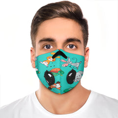 Cute Animals Face Mask