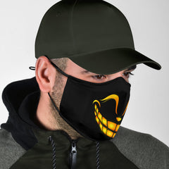 Scary Faces Face Mask