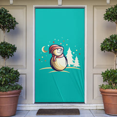 Frosty Snowman #1 Tiffany - Christmas Door Sock