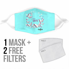 Lovely Butterfly Face Mask