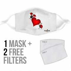 Happy Ladybugs Face Mask
