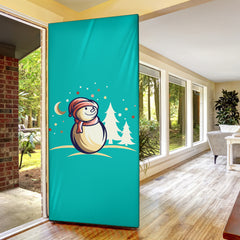 Frosty Snowman #1 Tiffany - Christmas Door Sock