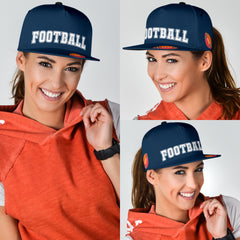 Snap Back Hat Football American USA
