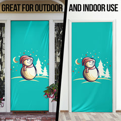 Frosty Snowman #1 Tiffany - Christmas Door Sock