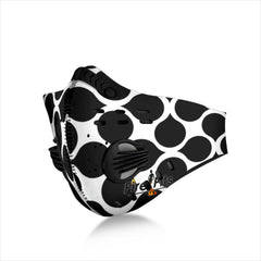 Black Leaves Premium Face Mask