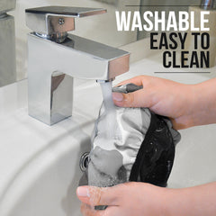 Grey Camouflage Steering Wheel Cover