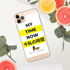 My Time Now iPhone Case