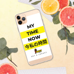 My Time Now iPhone Case