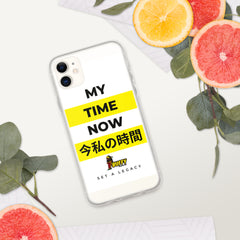 My Time Now iPhone Case