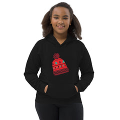 Winter Hat Kids Hoodie