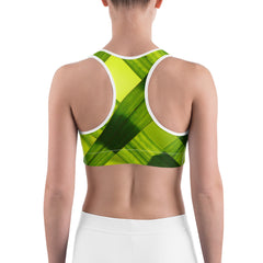 Leaves Green Women’s All-Over-Print Sport Bra