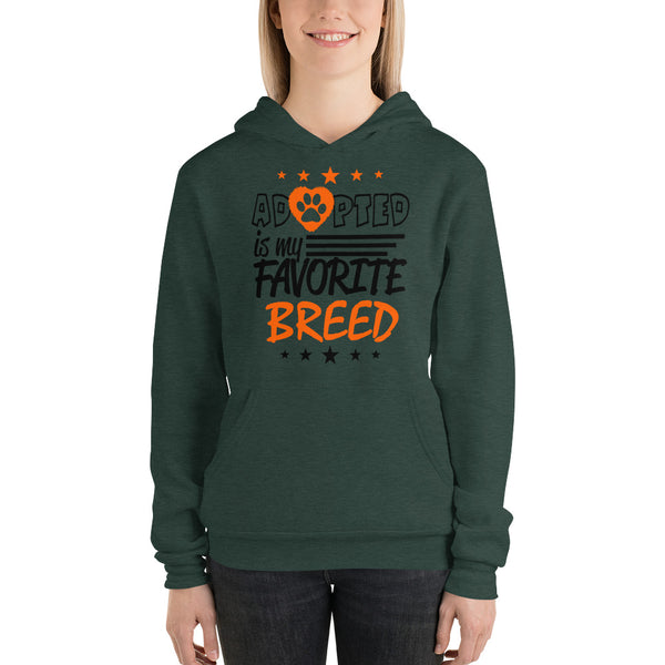 Adopted Dogs Unisex Hoodie